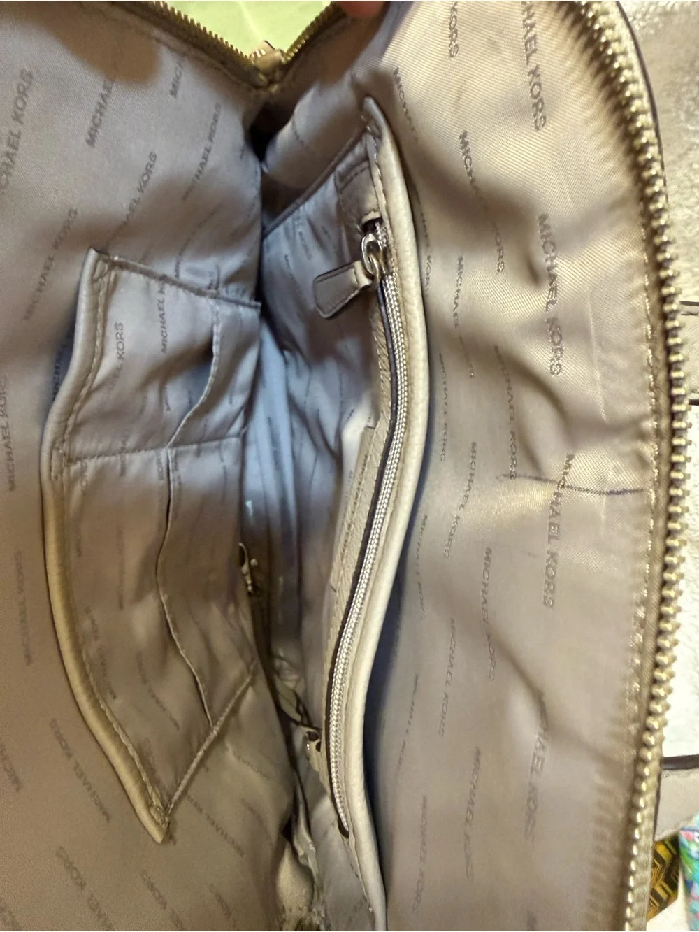 NWT Michael Kors Medium Slim Leather Backpack